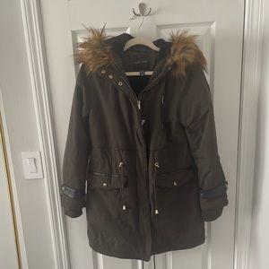 Womens parka winter jacket